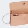 Leder-Handytasche, rosa