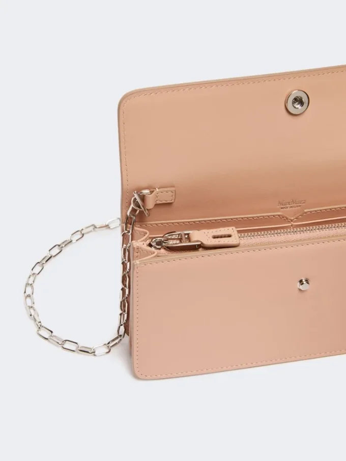 Leder-Handytasche, rosa