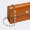 Leder-Handytasche, rostrot Leder-Handytasche, rostrot