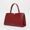 Leder-Tasche, bordeaux Leder-Tasche, bordeaux