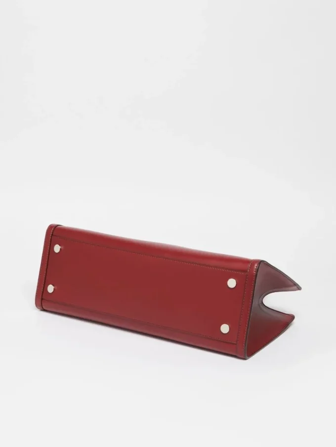 Leder-Tasche, bordeaux Leder-Tasche, bordeaux