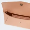 Leder-Umschlag-Geldbörse, rosa Leder-Umschlag-Geldbörse, rosa