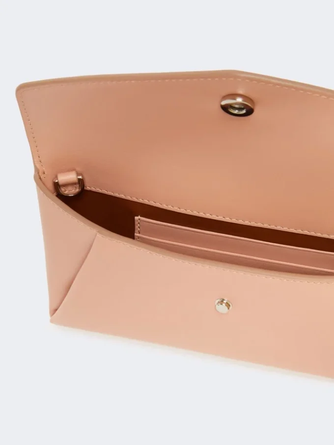 Leder-Umschlag-Geldbörse, rosa Leder-Umschlag-Geldbörse, rosa