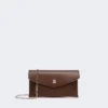 Leder-Umschlagbrieftasche, kakao Leder-Umschlagbrieftasche, kakao