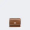 Lederbrieftasche, bernsteinfarben Lederbrieftasche, bernsteinfarben