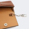 Lederbrieftasche, bernsteinfarben Lederbrieftasche, bernsteinfarben