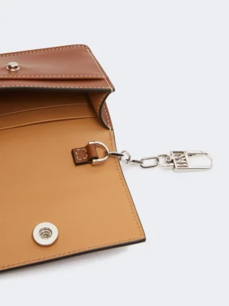 Lederbrieftasche, bernsteinfarben