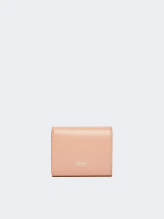 Lederbrieftasche, rosa