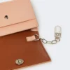 Lederbrieftasche, rosa Lederbrieftasche, rosa