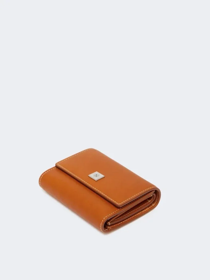 Lederbrieftasche, rostrot Lederbrieftasche, rostrot