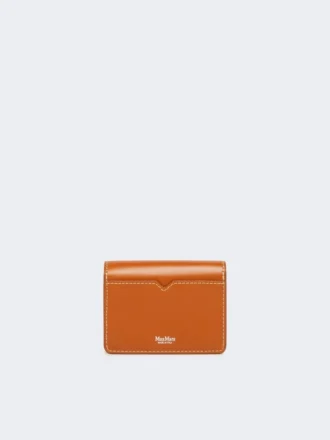 Lederbrieftasche, rostrot