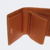Lederbrieftasche, rostrot Lederbrieftasche, rostrot