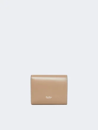 Lederbrieftasche, schlammfarben