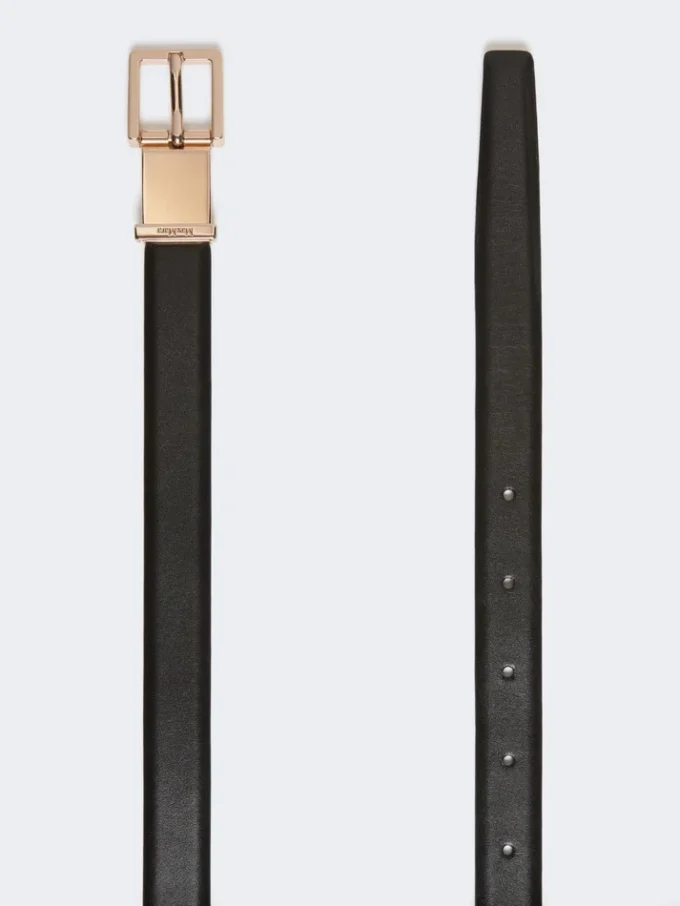 Ledergürtel, schwarz Ledergürtel, schwarz