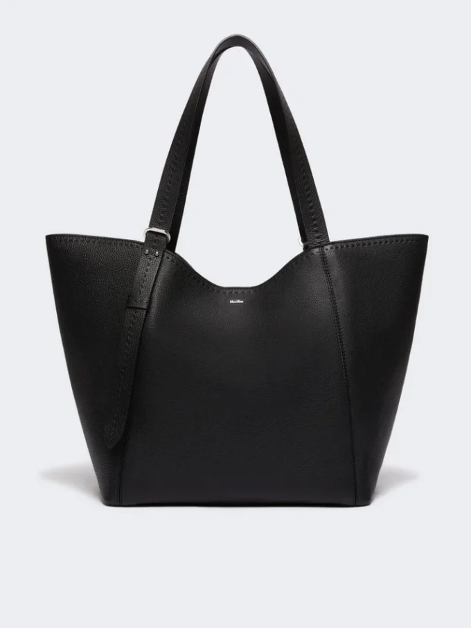 Lederhandtasche Archetipo, schwarz Lederhandtasche Archetipo, schwarz