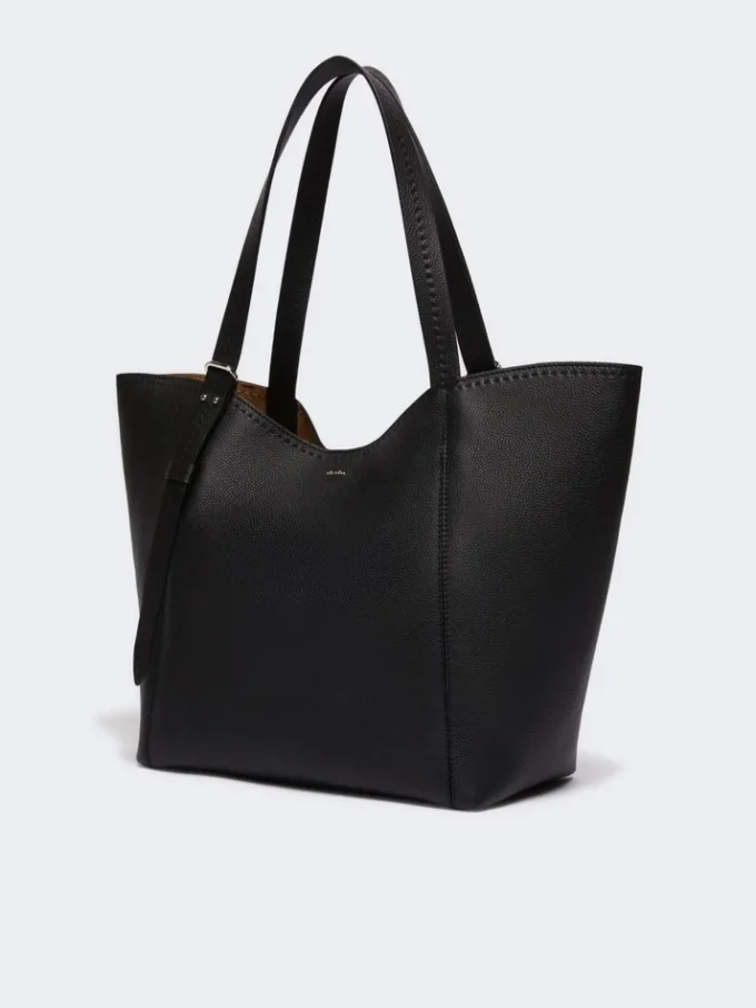 Lederhandtasche Archetipo, schwarz Lederhandtasche Archetipo, schwarz