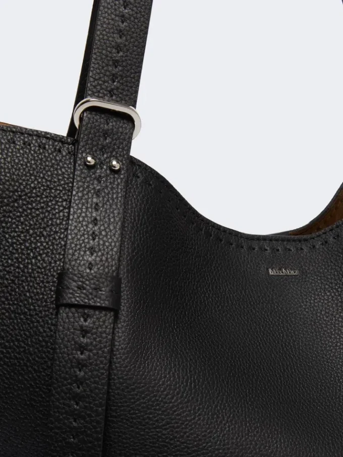 Lederhandtasche Archetipo, schwarz Lederhandtasche Archetipo, schwarz