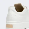 Ledersneaker, optisch weiß Ledersneaker, optisch weiß