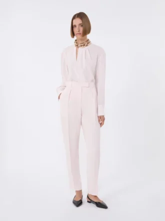 Leichte Cady-Bluse, rosa