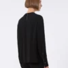 Leichte Cady-Bluse, schwarz Leichte Cady-Bluse, schwarz