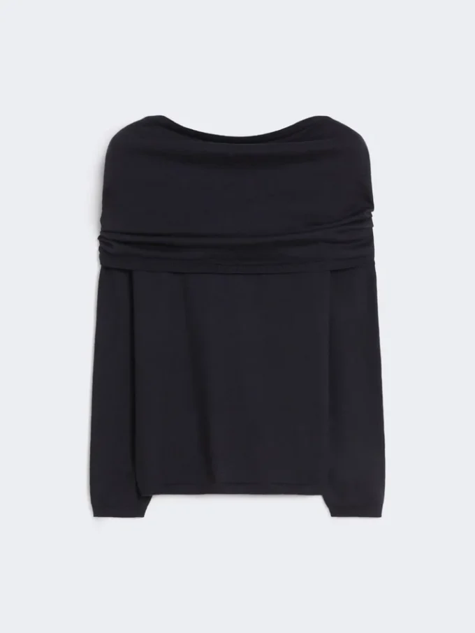 Leichter Kaschmirpullover, ultramarinblau Leichter Kaschmirpullover, ultramarinblau