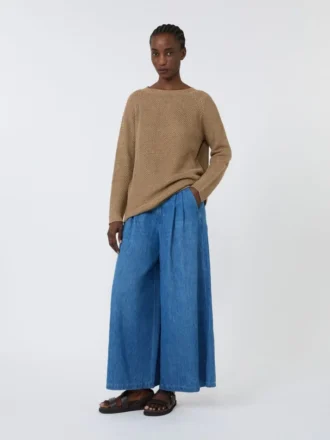 Leichter Leinenpullover, Desert
