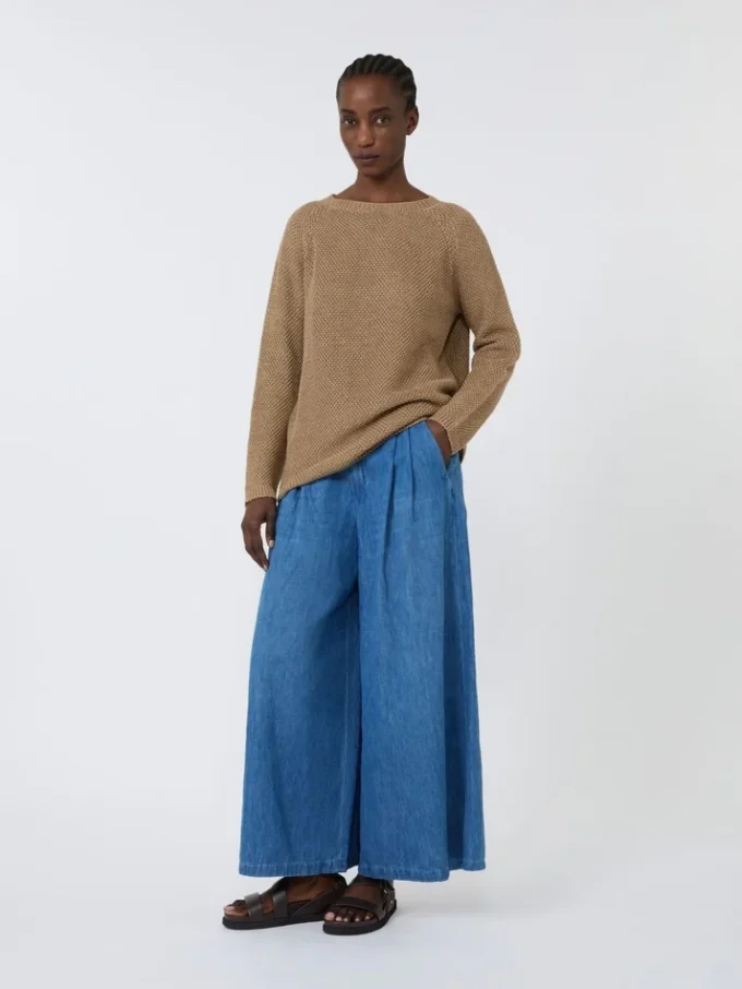 Leichter Leinenpullover, Desert Leichter Leinenpullover, Desert