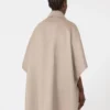 Leichtes Cape aus Kaschmir-Twill, bronze-braun Leichtes Cape aus Kaschmir-Twill, bronze-braun