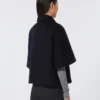 Leichtes Kaschmir-Cape, ultramarinblau Leichtes Kaschmir-Cape, ultramarinblau