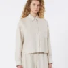 Leinenjacke, Ecru Leinenjacke, Ecru
