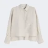 Leinenjacke, Ecru Leinenjacke, Ecru