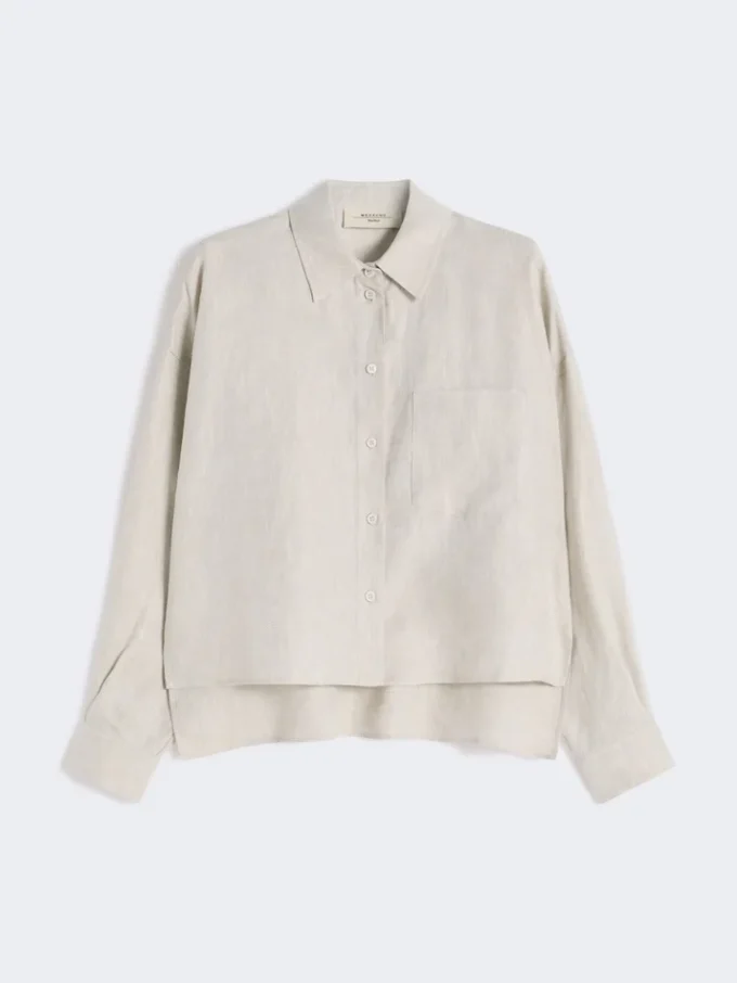 Leinenjacke, Ecru Leinenjacke, Ecru