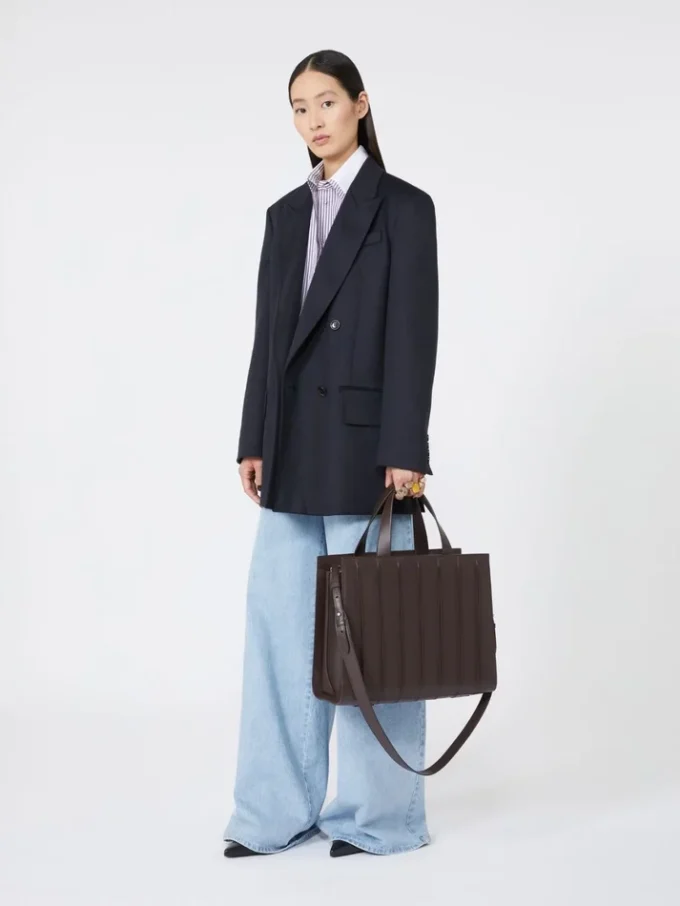 Max Mara Whitney Tasche 7 – groß, dunkelbraun Max Mara Whitney Tasche 7 – groß, dunkelbraun