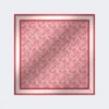 Maxi-Quadrat aus Modal und Seide, lachsfarben Maxi-Quadrat aus Modal und Seide, lachsfarben