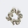 Metallarmband, silber