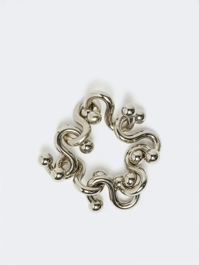 Metallarmband, silber