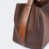 Mittlere Beuteltasche, Kakao Mittlere Beuteltasche, Kakao
