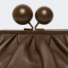 Mittlere Pasticcino-Tasche aus Nappaleder, braun Mittlere Pasticcino-Tasche aus Nappaleder, braun