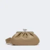 Mittlere Pasticcino-Tasche aus Schafsleder, taubengrau Mittlere Pasticcino-Tasche aus Schafsleder, taubengrau