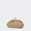 Mittlere Pasticcino-Tasche aus Schafsleder, taubengrau Mittlere Pasticcino-Tasche aus Schafsleder, taubengrau