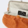 Mittlere Pasticcino-Tasche in Raffia-Optik, lachsfarben Mittlere Pasticcino-Tasche in Raffia-Optik, lachsfarben