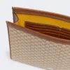 Mittlere Tasche aus Baumwolljacquard, haselnussbraun Mittlere Tasche aus Baumwolljacquard, haselnussbraun