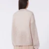 Mohair-Strickjacke, sand Mohair-Strickjacke, sand