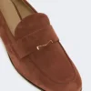 Mokassins aus Wildleder, braun