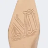 Mules aus laminiertem Nappaleder, rosa Mules aus laminiertem Nappaleder, rosa