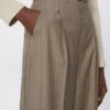 Nadelstreifen-Wollhose, haselnussbraun Nadelstreifen-Wollhose, haselnussbraun