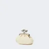 Nano Pasticcino-Tasche aus Nappalammleder, elfenbeinfarben Nano Pasticcino-Tasche aus Nappalammleder, elfenbeinfarben