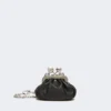 Nappa-Lammfell-Tasche „Nano Pasticcino“, schwarz Nappa-Lammfell-Tasche „Nano Pasticcino“, schwarz