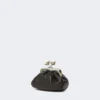 Nappa-Lammfell-Tasche „Nano Pasticcino“, schwarz Nappa-Lammfell-Tasche „Nano Pasticcino“, schwarz