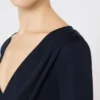 Oberteil aus Wolljersey, ultramarinblau Oberteil aus Wolljersey, ultramarinblau
